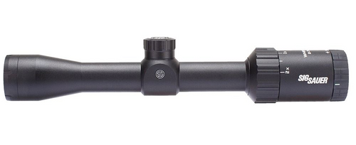 Sig Sauer Whiskey3 Riflescope, 2-7x32mm, 1 In,  Sfp, Quadplex Reticle, 0.5 Moa Adj, Black