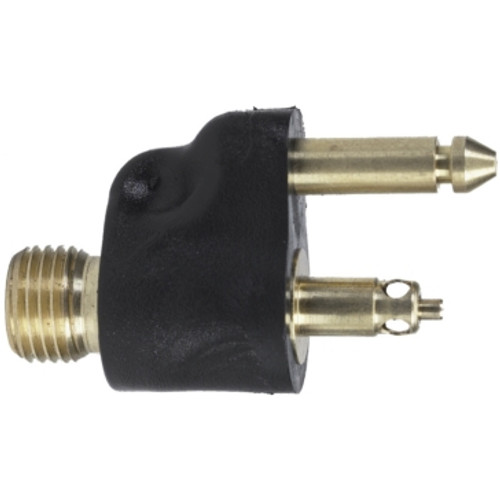 Scepter OMC Tank Connector For Engine, 1/4" NPT Brass Male