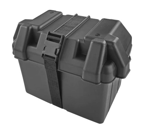 Blue Dog Marine Battery Box With Mounting Strap, For 24M Batteries