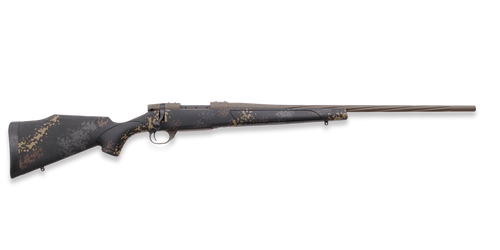 Weatherby Vanguard Talus Bolt Action Rifle .308 Win, 24" Patriot Brown Spiral Fluted Barrel, Black, Rust Brown & Stone Stock, 5+1 Rnd