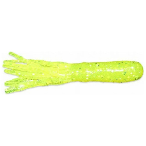 X Zone 3.75" X-Tube, Chartreuse Bomb, 8/pk