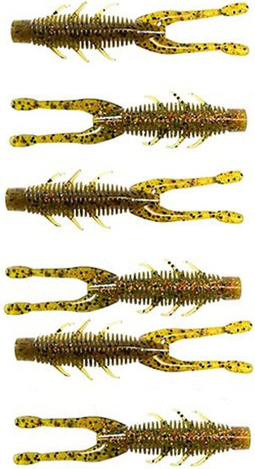 Z-Man Elaztech TRD Hogz Creature Bait 3", 6Pk, Canada Craw