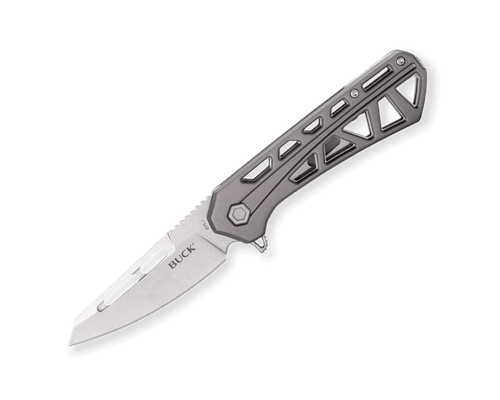 Buck 811 Trace Ops Folding Knife, Gray