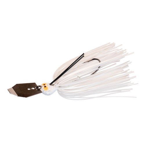 Z-Man Crosseyez Chatterbait 3/8 Oz Pearl Ghost