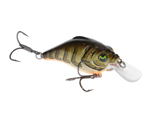 Mach Baits Bouncer Shallow Diving Crankbait, 3/8 Oz, Green Crawdaddy