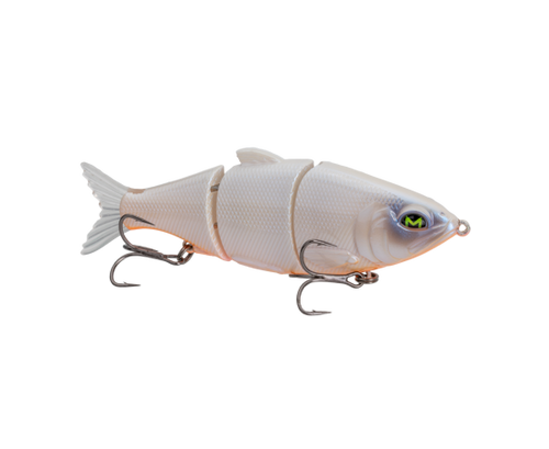 Mach Baits Machshad 120 Hard Body Swimbait, 1/2 Oz, Pearl Orange Belly