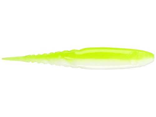 Z-Man ChatterSpike, 4.5", Chartreuse/White, 5 Pack