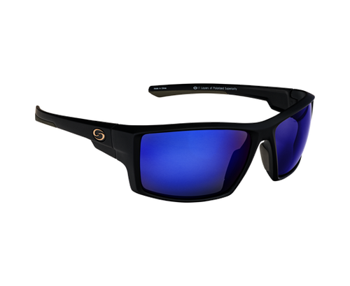 Strike King S11 Pickwick Black/Gray, Blue Mirror Lens