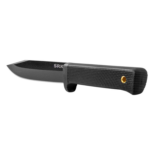 Cold Steel SRK, 10.75" Overall, 6" Blade, 5mm Thick, Sk-5 W/ Black Tuff-Ex Finish Steel, 4.75" Long Kray-Ex Handle