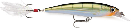 Rapala X-Rap Jerkbait, 4", 7/16 oz, Yellow Perch, Suspending