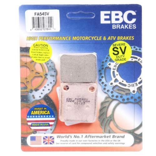 EBC  "SV" Severe Duty Brake Pad Sintered metal - Left, Right, Front Right, Front left, Rear Outer - 007198