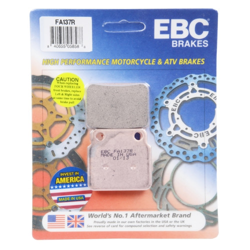 EBC  “R“ Long Life Sintered Brake Pad Sintered metal - Rear left - 007374
