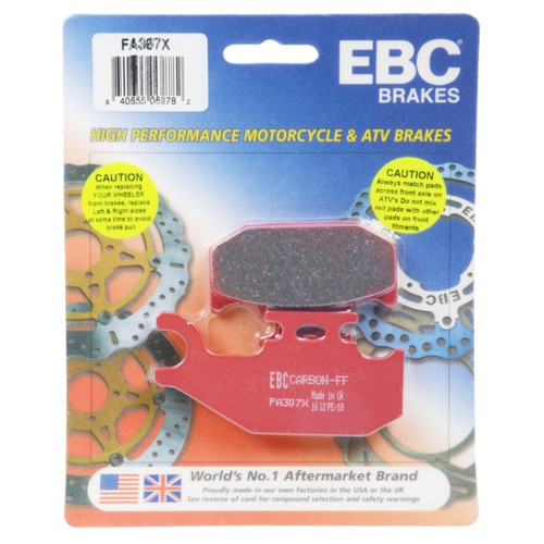EBC  "X" Carbon Graphite Brake Pad Carbon graphite - Rear - 007201