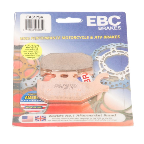 EBC  "SV" Severe Duty Brake Pad Sintered Metal Pads - Front/Rear - 008466