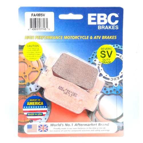 EBC  "SV" Severe Duty Brake Pad Sintered metal - Front Right, Front left, Rear Outer - 008841