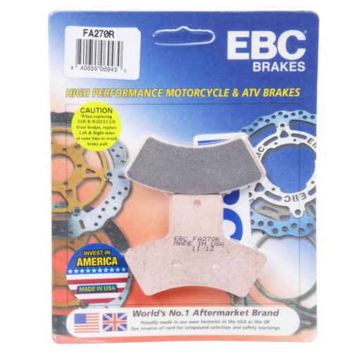 EBC  “R“ Long Life Sintered Brake Pad Sintered metal - Rear left - 007421