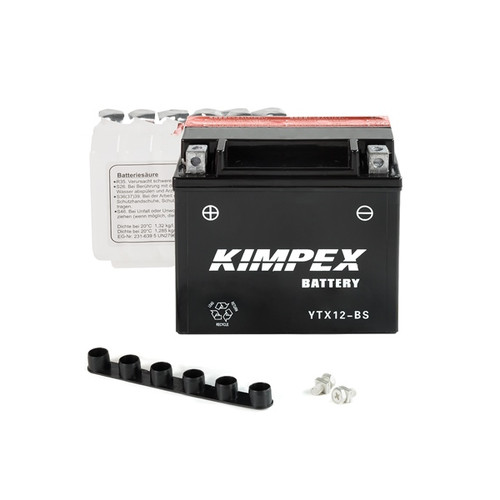 Kimpex Battery Maintenance Free AGM YTX12-BS - 913050