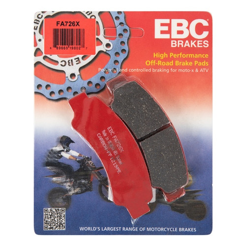 EBC  “X” Series Moto-X Sport & Enduro Brake Pad Organic - 077009