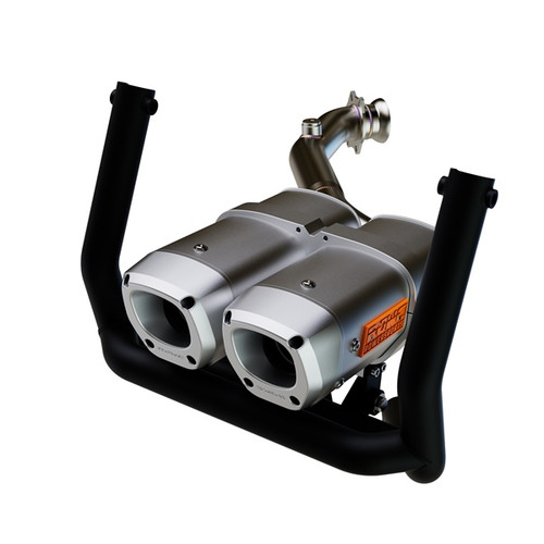 RJWC Dual Exhaust with Bumper Fits Can-am - 455160