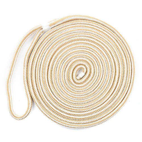 Kimpex Double Braided Dock Line 25' - 3/8" - Nylon - Double Braided - 750103