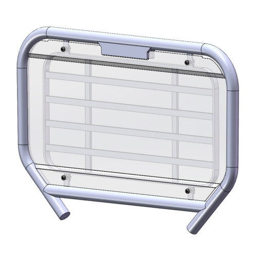 Direction 2 Rear Windshield Fits Kawasaki - 174059