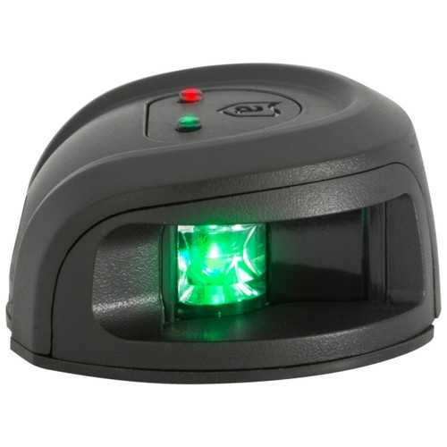 Attwood LightArmor Deck Mount Navigation Lights Bi-color Lights - Black - 762799