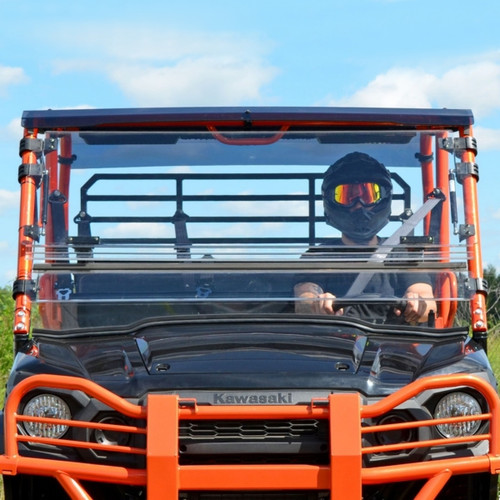 Super ATV Flip up Windshield Fits Kawasaki - 314027