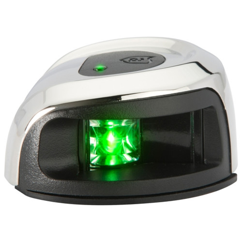 Attwood LightArmor Deck Mount Navigation Lights Side Lights - Black, White - 763479