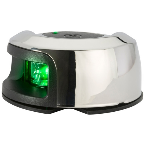 Attwood LightArmor Deck Mount Navigation Lights Side Lights - Black, White - 763479