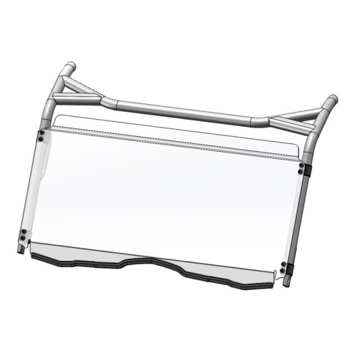 Direction 2 Full Windshield - Scratch resistant CFMOTO - 174069
