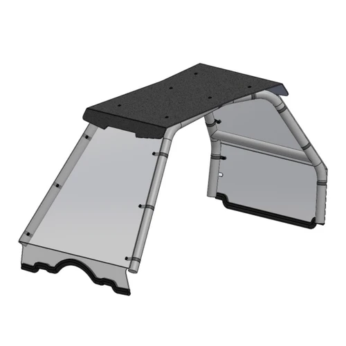 Direction 2 Windshield with Roof Fits Polaris - 174070
