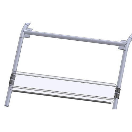 Direction 2 Short Windshield - Scratch Resistant Fits Textron - 175738