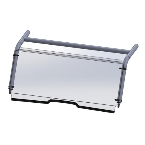 Direction 2 Full Windshield Fits Yamaha - 174080