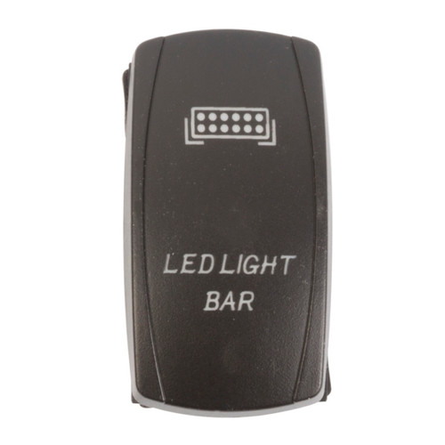 Quake LED Light Bar LED Switch Rocker - QRS-LLB-W - 222036