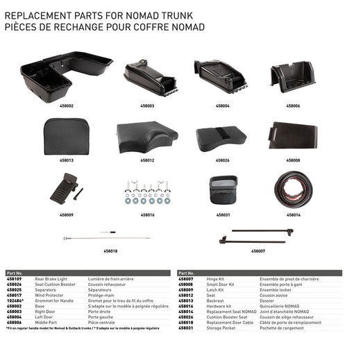 Kimpex NOMAD 2-Up Trunk Rear - 458051