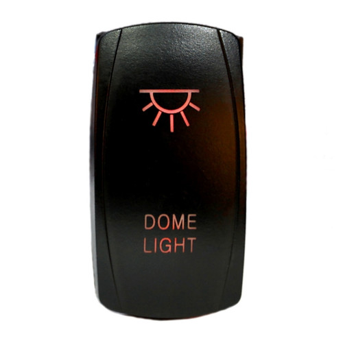 Quake LED Dome LED Switch Rocker - QRS-DL-R - 222046