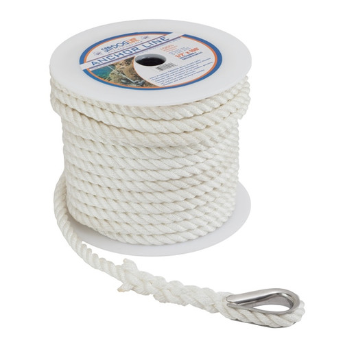 Sea Dog Twisted Nylon Anchor Line 150' - 3/8" - Nylon - Twisted - 729284
