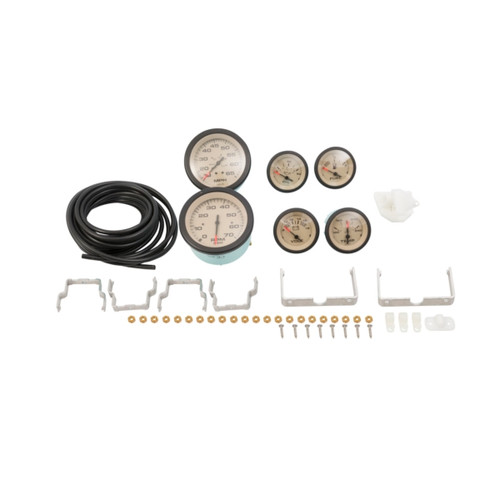 Dometic Corp Teleflex Sahara Series 6 Gauge Set Boat - 65485P - 706769