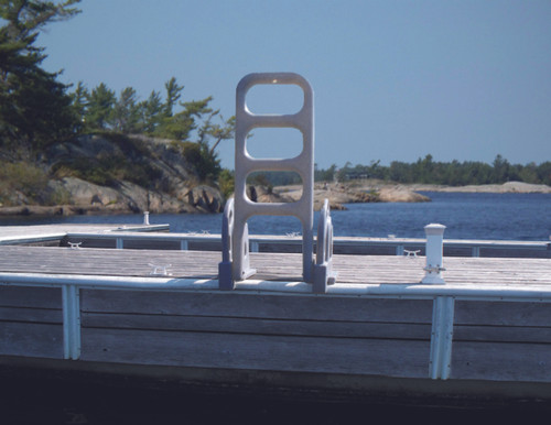 Dock Edge  Roto-Molded 4-Step Ladder Fixed - 4 - 703779 Dock Edge  Roto-Molded 4-Step Ladder Fixed - 4 - 703779