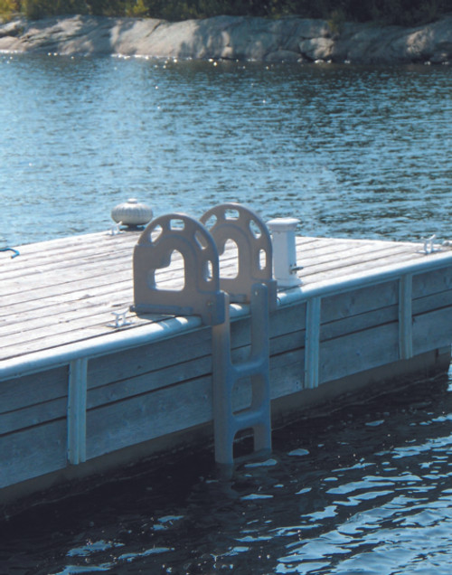 Dock Edge  Roto-Molded 4-Step Ladder Fixed - 4 - 703779