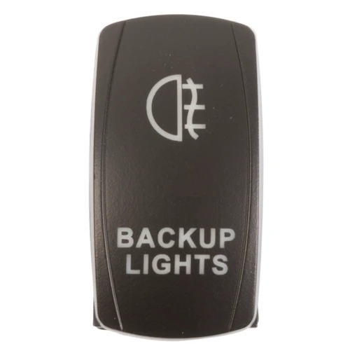 Quake LED Backup LED Switch Rocker - QRS-BL-G - 222051