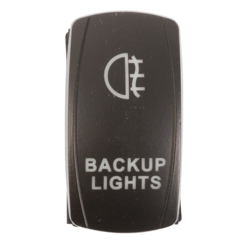 Quake LED Backup LED Switch Rocker - QRS-BL-B - 222052