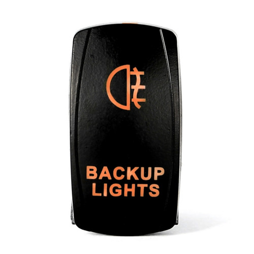 Quake LED Backup LED Switch Rocker - QRS-BL-A - 222053