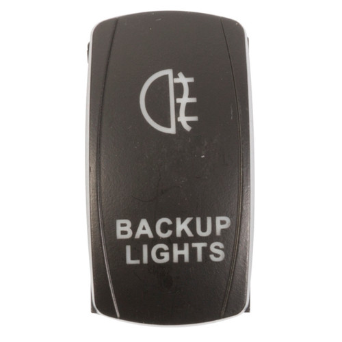 Quake LED Backup LED Switch Rocker - QRS-BL-A - 222053