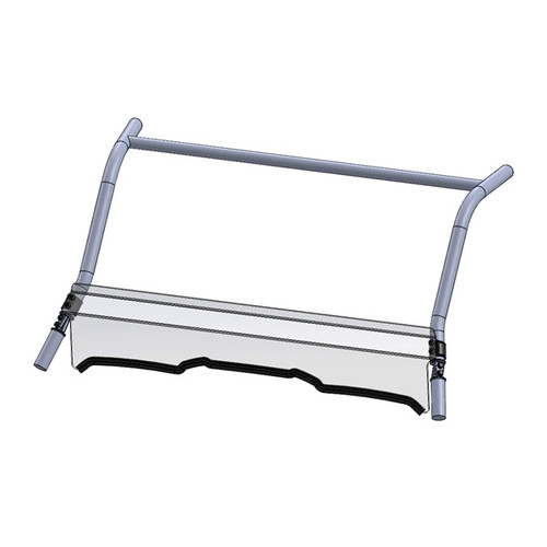 Direction 2 Short Windshield - Scratch Resistant Fits Yamaha - 174149