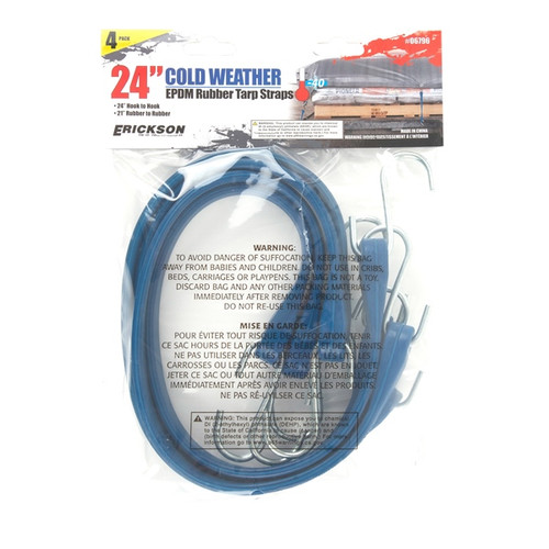 ERICKSON Tarp Straps 24" - 734649
