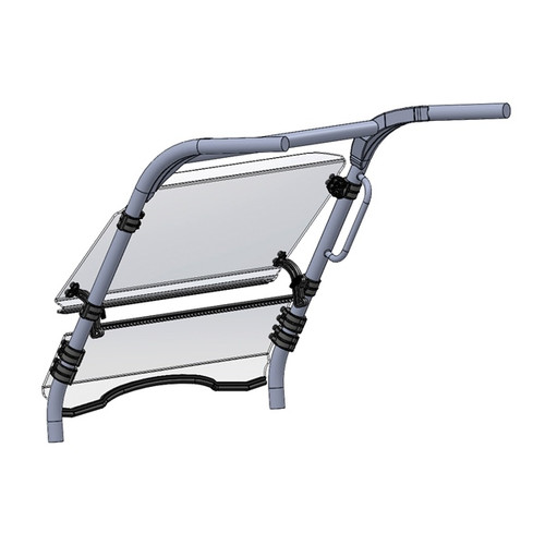 Direction 2 Tilt Windshield Fits Kawasaki - 174157