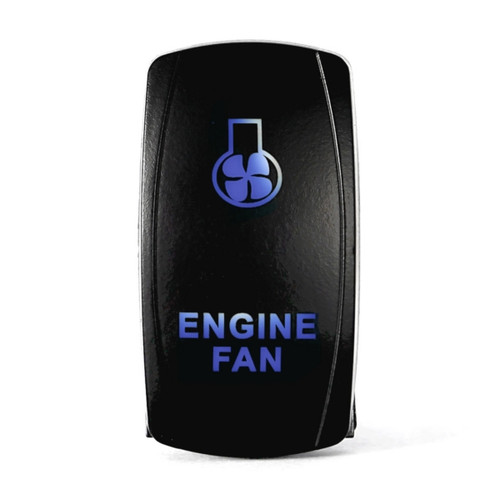 Quake LED Engine Fan LED Switch Rocker - QRS-EF-B - 222060