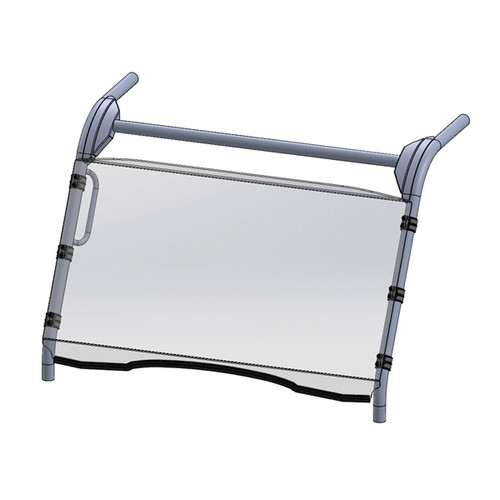 Direction 2 Full Windshield - Scratch resistant Fits Kawasaki - 174160