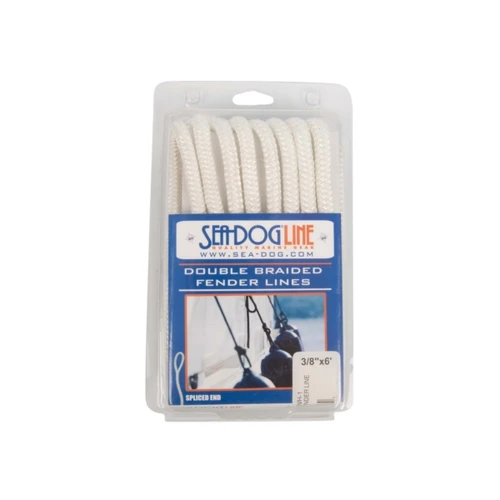 Sea Dog Double Braided Fender Line Nylon - Double Braided - 729364